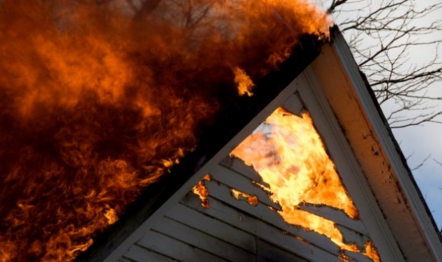 Incendiu casa timpul md